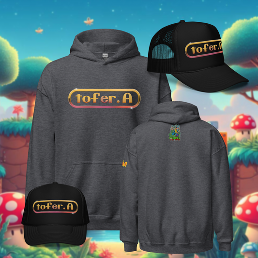 Tofer.A Playing With Power Trucker Hat